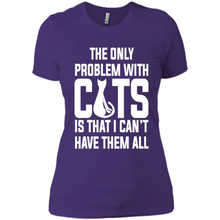 Load image into Gallery viewer, Cats T Shirt Hoodie Cats…I can’t have them all Mother’s Day - Ladies' Boyfriend T-Shirt