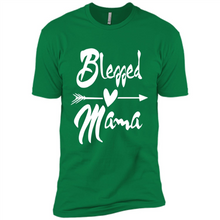 Load image into Gallery viewer, Blessed Mama – Funny And Novelty Gift On Mother’s Day - Premium Short Sleeve T-Shirt