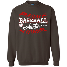 Load image into Gallery viewer, Baseball Auntie Softball Auntie Funny Gift For Mother’s Day - Sweatshirt