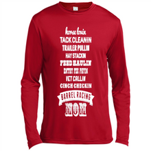 Load image into Gallery viewer, Barrel Racing Mom Mother’s Day - Canvas Long Sleeve T-Shirt