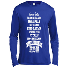 Load image into Gallery viewer, Barrel Racing Mom Mother’s Day - Canvas Long Sleeve T-Shirt