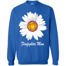 Load image into Gallery viewer, Daisy Firefighter Mom Funny Firefighter Gift Women Sweatshirt On Mother’s Day, Birthday - Sweatshirt
