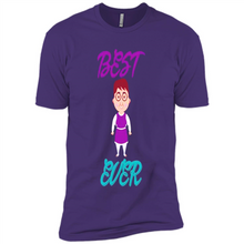 Load image into Gallery viewer, Best Mom Ever Cartoon Mother’s Day - Premium Short Sleeve T-Shirt
