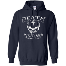 Load image into Gallery viewer, Death Smiles At Everyone Nurses Smile Back Shirt Mothers Day - Hoodie