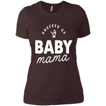 Load image into Gallery viewer, Baby Mama Tee Mother’s Day - Ladies' Boyfriend T-Shirt