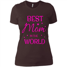 Load image into Gallery viewer, Best Mom in the World Mother’s Day - Ladies' Boyfriend T-Shirt