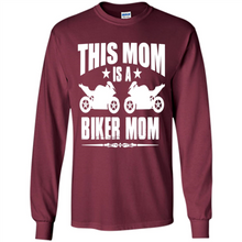 Load image into Gallery viewer, BIKER MOM Mother’s Day - Long Sleeve T-Shirt