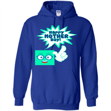 Load image into Gallery viewer, Cute Emoji With Heart Balloon Happy Mother Day - Hoodie