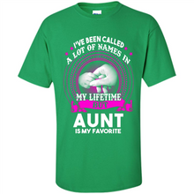 Load image into Gallery viewer, Aunt Is My Favorite Name Sweatshirt Mother’s Day Best Gift - Shirt