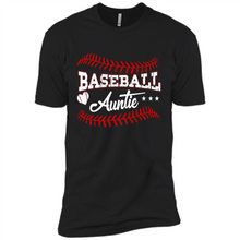 Load image into Gallery viewer, Baseball Auntie Softball Auntie Funny Gift For Mother’s Day - Premium Short Sleeve T-Shirt