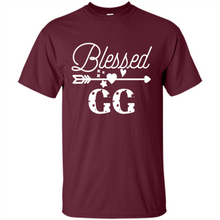 Load image into Gallery viewer, Blessed GG Christmas Mother’s Day Birthday Grandma - Shirt