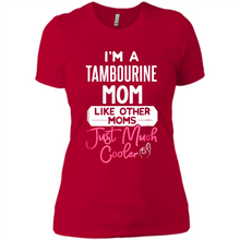 Load image into Gallery viewer, Cool Mothers Day T-Shirt Tambourine Mom - Ladies' Boyfriend T-Shirt