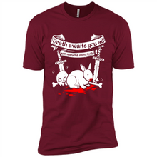 Load image into Gallery viewer, Death Awaits You All With Big Pointy Teeth - Premium Short Sleeve T-Shirt