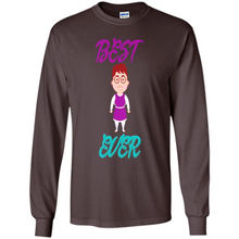 Load image into Gallery viewer, Best Mom Ever Cartoon Mother’s Day - Long Sleeve T-Shirt