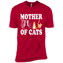 Load image into Gallery viewer, Cats T Shirt Hoodie Mother of Cats Mother’s Day1 - Premium Short Sleeve T-Shirt