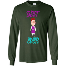 Load image into Gallery viewer, Best Mom Ever Cartoon Mother’s Day - Long Sleeve T-Shirt