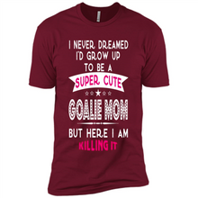 Load image into Gallery viewer, A Super cute Goalie Mom Mother’s Day Gift ideas Funny - Premium Short Sleeve T-Shirt