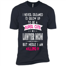 Load image into Gallery viewer, A Super cute Lawyer Mom Mother’s Day Gift ideas Funny - Premium Short Sleeve T-Shirt
