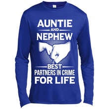 Load image into Gallery viewer, Auntie And Nephew – Best Partners In Crime For Life, Best mother’s day - Canvas Long Sleeve T-Shirt