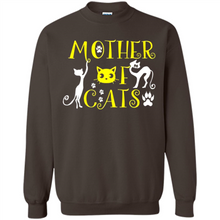 Load image into Gallery viewer, Cats T Shirt Hoodie Mother of Cats Mother’s Day - Sweatshirt
