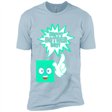 Load image into Gallery viewer, Cute Emoji With Heart Balloon Happy Mother Day - Premium Short Sleeve T-Shirt