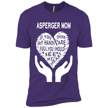 Load image into Gallery viewer, Asperger Mom Mother’s Day - Premium Short Sleeve T-Shirt