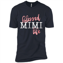 Load image into Gallery viewer, Blessed Mimi Life Shirt Gift for Grandma Mother’s Day - Premium Short Sleeve T-Shirt