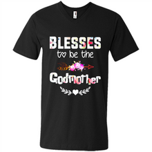 Load image into Gallery viewer, Blessed To Be Called Godmother Funny Mother’s Day, Godmother Gift - Men's V-Neck
