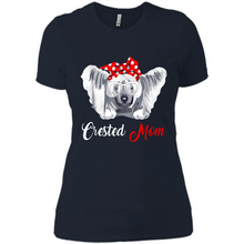 Load image into Gallery viewer, Chinese Crested Mom Tshirt, Birthday Gift, Mother Day Outfit - Ladies' Boyfriend T-Shirt
