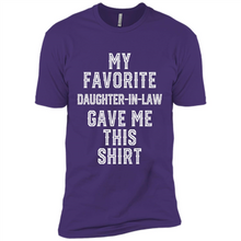 Load image into Gallery viewer, Father Mother in Law Funny Mother's Father's day - Premium Short Sleeve T-Shirt