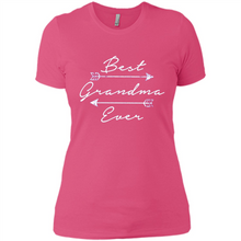 Load image into Gallery viewer, Best Grandma Ever Shirt Tribal Arrows Mother’s Day - Ladies' Boyfriend T-Shirt