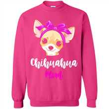 Load image into Gallery viewer, Chihuahua Mom With Purple Hairpin Funny mother’s day Gift For Dog Lovers - Sweatshirt