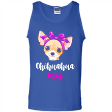 Load image into Gallery viewer, Chihuahua Mom With Purple Hairpin Funny mother’s day Gift For Dog Lovers - Tank Top