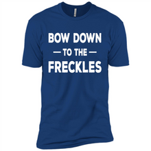 Load image into Gallery viewer, Bow Down to the Freckles Ginger Pride Mother’s Day - Premium Short Sleeve T-Shirt