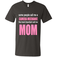Load image into Gallery viewer, CAMERA MECHANIC The Most Important Call Me Mom Mother’s Day - Men's V-Neck
