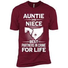 Load image into Gallery viewer, Aunt And Niece – Best Partners In Crime For Life, Best mother’s day - Premium Short Sleeve T-Shirt