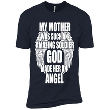Load image into Gallery viewer, ANGEL MOM Mother’s Day - Premium Short Sleeve T-Shirt