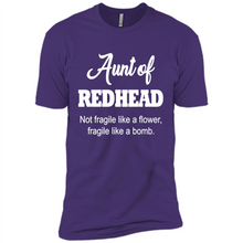 Load image into Gallery viewer, Aunt Of Redhead Definition Funny For Aunt On mother’s day - Premium Short Sleeve T-Shirt