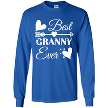 Load image into Gallery viewer, Best Granny Ever Christmas Mother’s Day Birthday - Long Sleeve T-Shirt