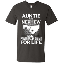 Load image into Gallery viewer, Auntie And Nephew – Best Partners In Crime For Life, Best mother’s day - Men's V-Neck