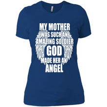 Load image into Gallery viewer, ANGEL MOM Mother’s Day - Ladies' Boyfriend T-Shirt