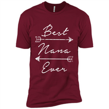Load image into Gallery viewer, Best Nana Ever Shirt Tribal Arrows Mother’s Day - Premium Short Sleeve T-Shirt