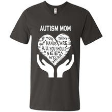 Load image into Gallery viewer, AUTISM MOM Mother’s Day - Men's V-Neck