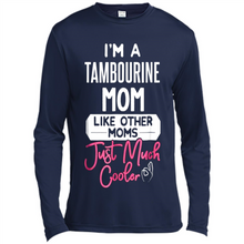 Load image into Gallery viewer, Cool Mothers Day T-Shirt Tambourine Mom - Canvas Long Sleeve T-Shirt