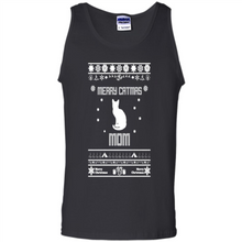 Load image into Gallery viewer, Cats T Shirt Hoodie Merry Catmas Mom Mother’s Day - Tank Top