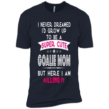 Load image into Gallery viewer, A Super cute Goalie Mom Mother’s Day Gift ideas Funny - Premium Short Sleeve T-Shirt
