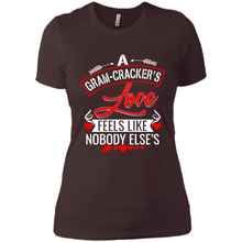 Load image into Gallery viewer, A Gram-Cracker’s Love Feels like nobody else’s Mother’ Day - Ladies&#39; Boyfriend T-Shirt