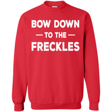 Load image into Gallery viewer, Bow Down to the Freckles Ginger Pride Mother’s Day - Sweatshirt