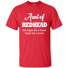 Load image into Gallery viewer, Aunt Of Redhead Definition Funny For Aunt On mother’s day - Shirt