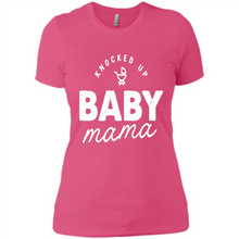 Load image into Gallery viewer, Baby Mama Tee Mother’s Day - Ladies' Boyfriend T-Shirt